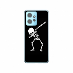 Husa personalizata tip carcasa HQPrint pentru Xiaomi Redmi Note 12S, model Dab Skeleton, multicolor, S1D1M0034