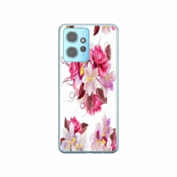 Husa personalizata tip carcasa HQPrint pentru Xiaomi Redmi Note 12S, model Flowers 4, multicolor, S1D1M0040