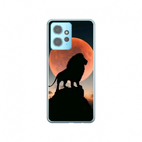 Husa personalizata tip carcasa HQPrint pentru Xiaomi Redmi Note 12S, model Lion 1, multicolor, S1D1M0110