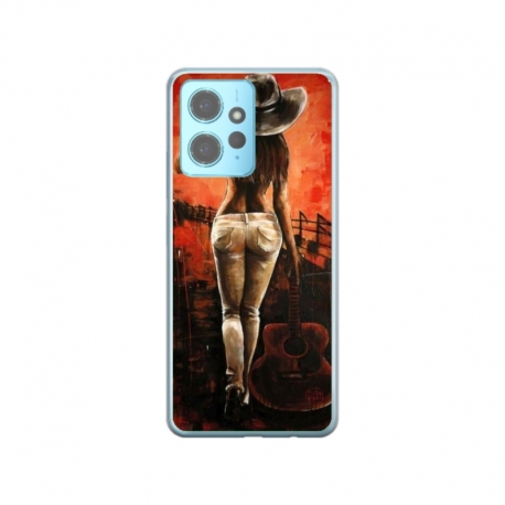 Husa personalizata tip carcasa HQPrint pentru Xiaomi Redmi Note 12S, model Sexy Lady, multicolor, S1D1M0113