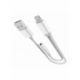 Adaptor Lightning - Jack 3.5mm & USB (Argintiu)