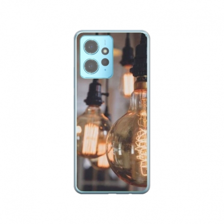Husa personalizata tip carcasa HQPrint pentru Xiaomi Redmi Note 12S, model Lightbulb, multicolor, S1D1M0322