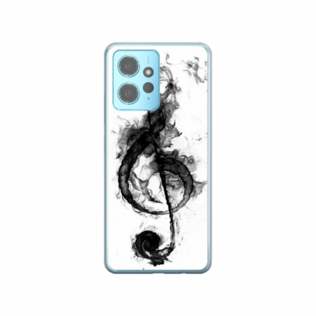 Husa personalizata tip carcasa HQPrint pentru Xiaomi Redmi Note 12S, model Song Notes, multicolor, S1D1M0357
