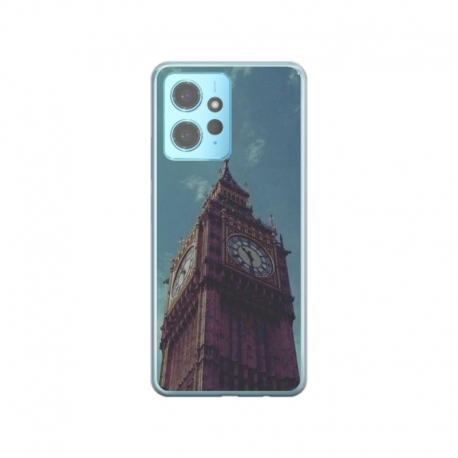 Husa personalizata tip carcasa HQPrint pentru Xiaomi Redmi Note 12 5G, model Big Ben 1, multicolor, S1D1M0013