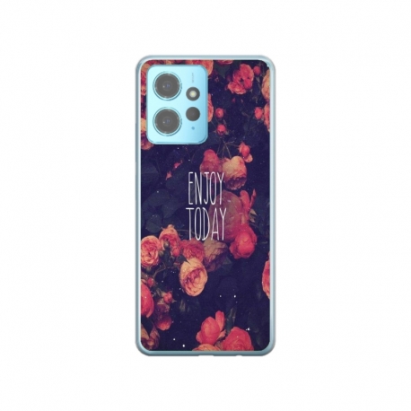 Husa personalizata tip carcasa HQPrint pentru Xiaomi Redmi Note 12 5G, model Enjoy Today, multicolor, S1D1M0037