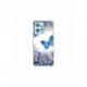 Husa personalizata tip carcasa HQPrint pentru Xiaomi Redmi Note 12 5G, model Butterfly 4, multicolor, S1D1M0041