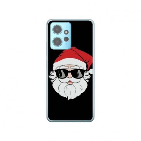 Husa personalizata tip carcasa HQPrint pentru Xiaomi Redmi Note 12 5G, model Cool Santa, multicolor, S1D1M0046