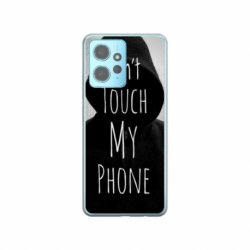 Husa personalizata tip carcasa HQPrint pentru Xiaomi Redmi Note 12 5G, model Dont touch my phone 2, multicolor, S1D1M0065