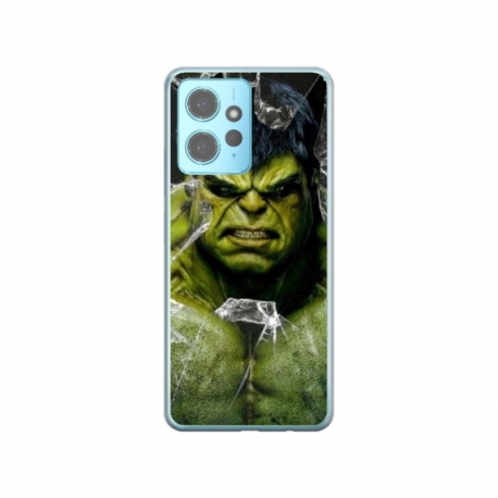 Husa personalizata tip carcasa HQPrint pentru Xiaomi Redmi Note 12 5G, model Hulk 2, multicolor, S1D1M0100