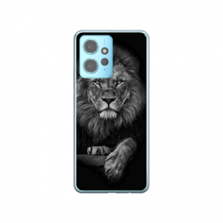 Husa personalizata tip carcasa HQPrint pentru Xiaomi Redmi Note 12 5G, model Lion 2, multicolor, S1D1M0117