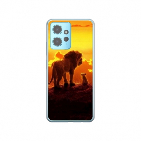 Husa personalizata tip carcasa HQPrint pentru Xiaomi Redmi Note 12 5G, model Lion King 1, multicolor, S1D1M0119