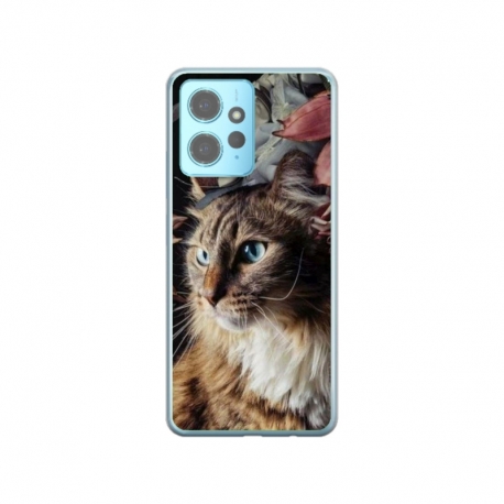 Husa personalizata tip carcasa HQPrint pentru Xiaomi Redmi Note 12 5G, model Cat 1, multicolor, S1D1M0143