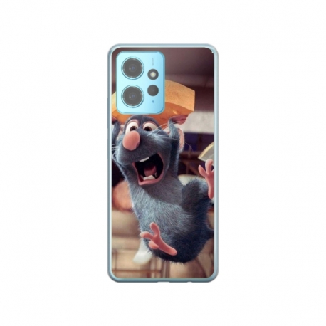 Husa personalizata tip carcasa HQPrint pentru Xiaomi Redmi Note 12 5G, model Ratatouille, multicolor, S1D1M0151