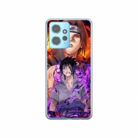 Husa personalizata tip carcasa HQPrint pentru Xiaomi Redmi Note 12 5G, model Naruto 3, multicolor, S1D1M0162