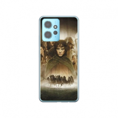 Husa personalizata tip carcasa HQPrint pentru Xiaomi Redmi Note 12 5G, model Lord of the Rings 2, multicolor, S1D1M0190