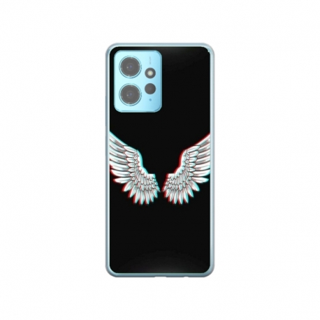 Husa personalizata tip carcasa HQPrint pentru Xiaomi Redmi Note 12 5G, model Angel, multicolor, S1D1M0219