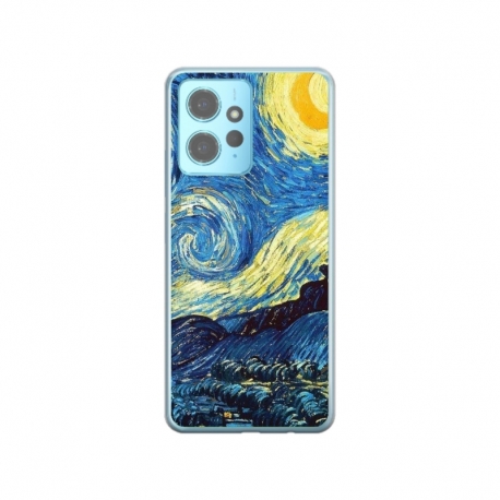 Husa personalizata tip carcasa HQPrint pentru Xiaomi Redmi Note 12 5G, model Van Gogh, multicolor, S1D1M0238
