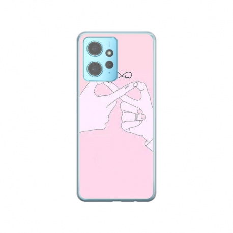 Husa personalizata tip carcasa HQPrint pentru Xiaomi Redmi Note 12 5G, model Infinity Togeter, multicolor, S1D1M0251