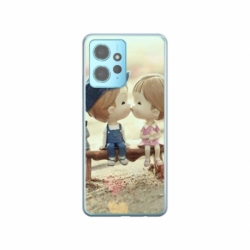 Husa personalizata tip carcasa HQPrint pentru Xiaomi Redmi Note 12 5G, model Kiss, multicolor, S1D1M0259