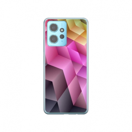 Husa personalizata tip carcasa HQPrint pentru Xiaomi Redmi Note 12 5G, model Colorful 1, multicolor, S1D1M0273