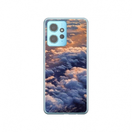 Husa personalizata tip carcasa HQPrint pentru Xiaomi Redmi Note 12 5G, model Beautiful Sky, multicolor, S1D1M0277
