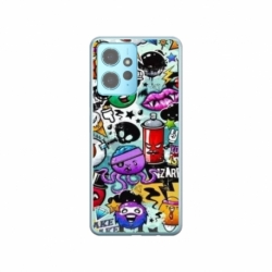 Husa personalizata tip carcasa HQPrint pentru Xiaomi Redmi Note 12 5G, model Grafitti, multicolor, S1D1M0289
