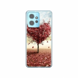 Husa personalizata tip carcasa HQPrint pentru Xiaomi Redmi Note 12 5G, model Heart Tree, multicolor, S1D1M0293