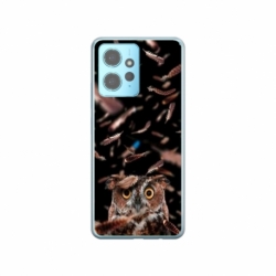 Husa personalizata tip carcasa HQPrint pentru Xiaomi Redmi Note 12 5G, model Owl, multicolor, S1D1M0334