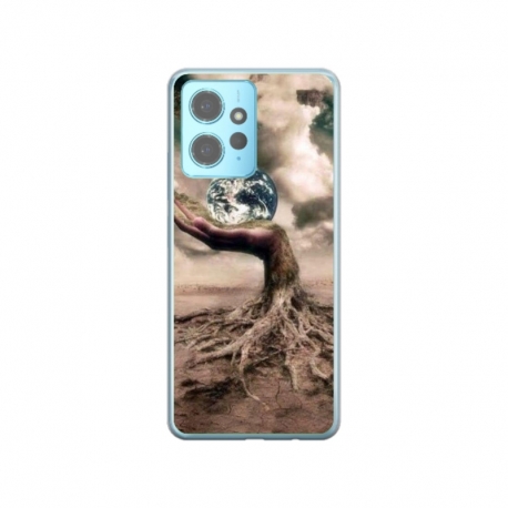 Husa personalizata tip carcasa HQPrint pentru Xiaomi Redmi Note 12 5G, model Abstract 4, multicolor, S1D1M0339