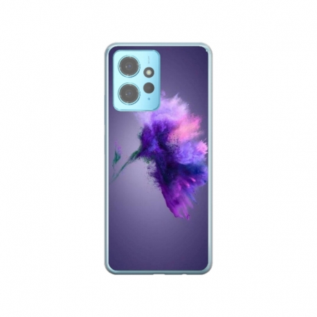 Husa personalizata tip carcasa HQPrint pentru Xiaomi Redmi Note 12 5G, model Flowers 19, multicolor, S1D1M0340