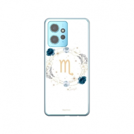 Husa personalizata tip carcasa HQPrint pentru Xiaomi Redmi Note 12 5G, model Zodiac Circle, multicolor, S1D1M0349