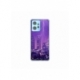 Husa personalizata tip carcasa HQPrint pentru Xiaomi Redmi Note 12 5G, model Purple Lightning, multicolor, S1D1M0354