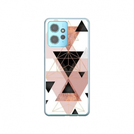 Husa personalizata tip carcasa HQPrint pentru Xiaomi Redmi Note 12 5G, model Abstract 5, multicolor, S1D1M0368