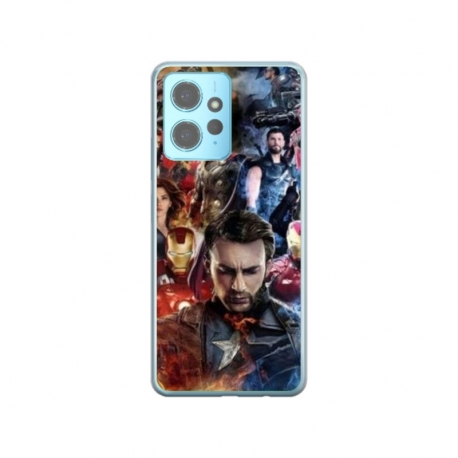 Husa personalizata tip carcasa HQPrint pentru Xiaomi Redmi Note 12 Pro 5G, model Avengers Endgame, multicolor, S1D1M0009