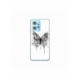 Husa personalizata tip carcasa HQPrint pentru Xiaomi Redmi Note 12 Pro 5G, model Butterfly 3, multicolor, S1D1M0030