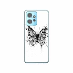 Husa personalizata tip carcasa HQPrint pentru Xiaomi Redmi Note 12 Pro 5G, model Butterfly 3, multicolor, S1D1M0030