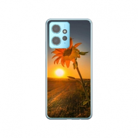 Husa personalizata tip carcasa HQPrint pentru Xiaomi Redmi Note 12 Pro 5G, model Sunflower 2, multicolor, S1D1M0194