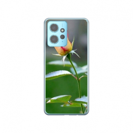 Husa personalizata tip carcasa HQPrint pentru Xiaomi Redmi Note 12 Pro 5G, model Flowers 13, multicolor, S1D1M0206