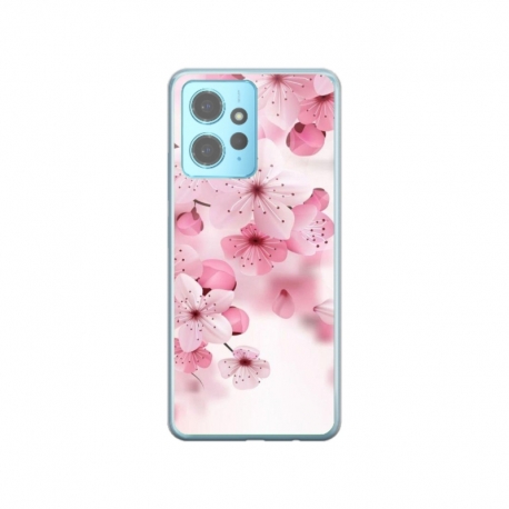 Husa personalizata tip carcasa HQPrint pentru Xiaomi Redmi Note 12 Pro 5G, model Flowers 17, multicolor, S1D1M0241