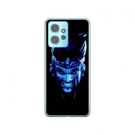 Husa personalizata tip carcasa HQPrint pentru Xiaomi Redmi Note 12 Pro 5G, model Blue King, multicolor, S1D1M0305