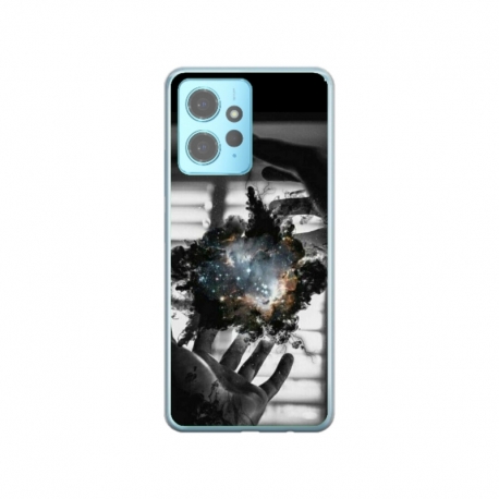 Husa personalizata tip carcasa HQPrint pentru Xiaomi Redmi Note 12 Pro Plus 4G, model Dark Magic, multicolor, S1D1M0020