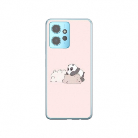 Husa personalizata tip carcasa HQPrint pentru Xiaomi Redmi Note 12 Pro Plus 4G, model Bears 3, multicolor, S1D1M0115