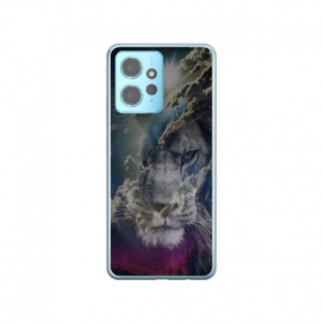 Husa personalizata tip carcasa HQPrint pentru Xiaomi Redmi Note 12 Pro Plus 4G, model Lion 4, multicolor, S1D1M0120