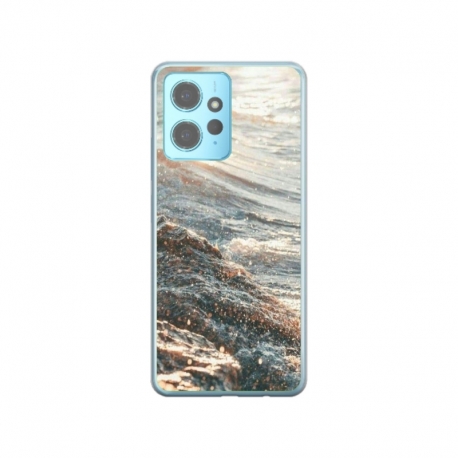 Husa personalizata tip carcasa HQPrint pentru Xiaomi Redmi Note 12 Pro Plus 4G, model Ocean Water 1 , multicolor, S1D1M0200