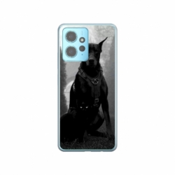 Husa personalizata tip carcasa HQPrint pentru Xiaomi Redmi Note 12 Pro Plus 5G, model Doberman, multicolor, S1D1M0018