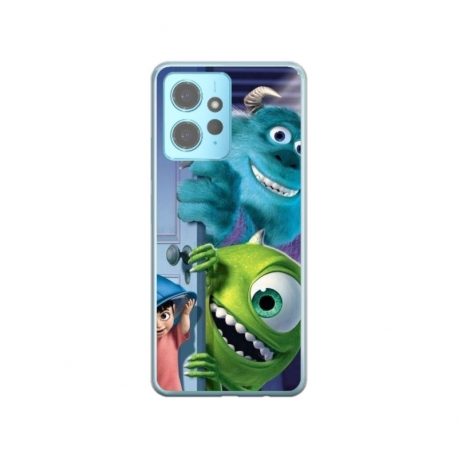 Husa personalizata tip carcasa HQPrint pentru Xiaomi Redmi Note 12 Pro Plus 5G, model Monster INC, multicolor, S1D1M0127