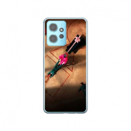 Husa personalizata tip carcasa HQPrint pentru Xiaomi Redmi Note 12 Pro Plus 5G, model Squid Game 12, multicolor, S1D1M0184