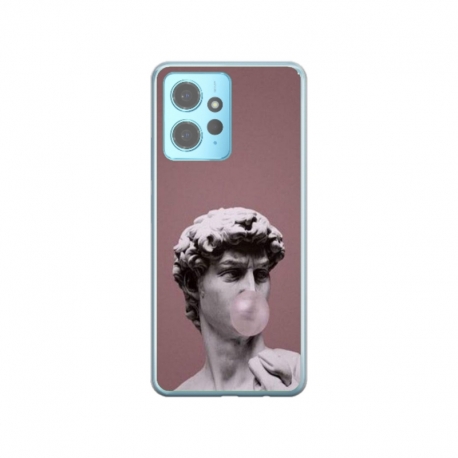 Husa personalizata tip carcasa HQPrint pentru Xiaomi Redmi Note 12 Pro Plus 5G, model Bubble Gum Statue, multicolor, S1D1M0317