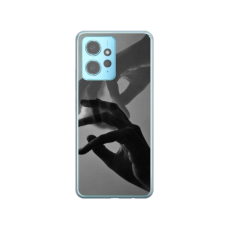 Husa personalizata tip carcasa HQPrint pentru Xiaomi Redmi Note 12 Pro Plus 5G, model Hand Reach, multicolor, S1D1M0318
