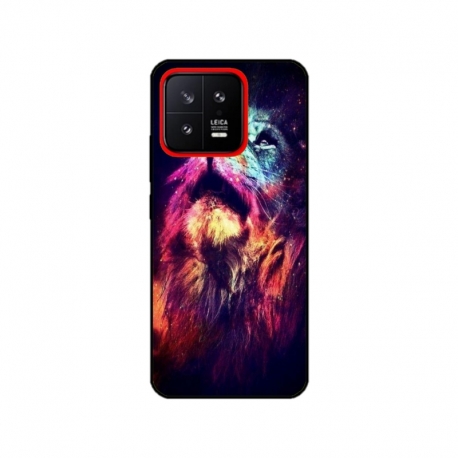 Husa personalizata tip carcasa HQPrint pentru Xiaomi 13, model Celestial Lion, multicolor, S1D1M0002